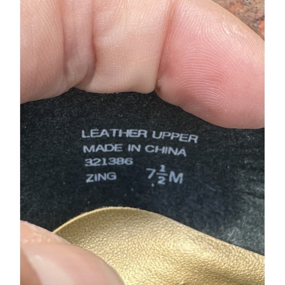 Mootsies‎ Tootsies Women's 7.5 M Hunter Green Leather Pumps Slip on Loafers EUC - Picture 9 of 9